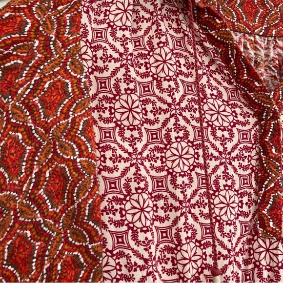 Akemi + Kin Anthropologie Red Boho Tunic - Picture 6 of 8